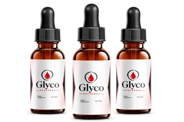 Three GlycoDefender bottles