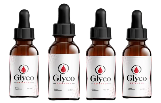 GlycoDefender liquid dropper bottle
